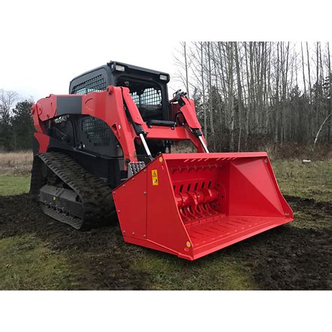 skid steer crushers videos|skid steer rock crusher attachment.